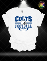 Colts Football Sublimation Shirt Transfer (10-11 inches in width)
